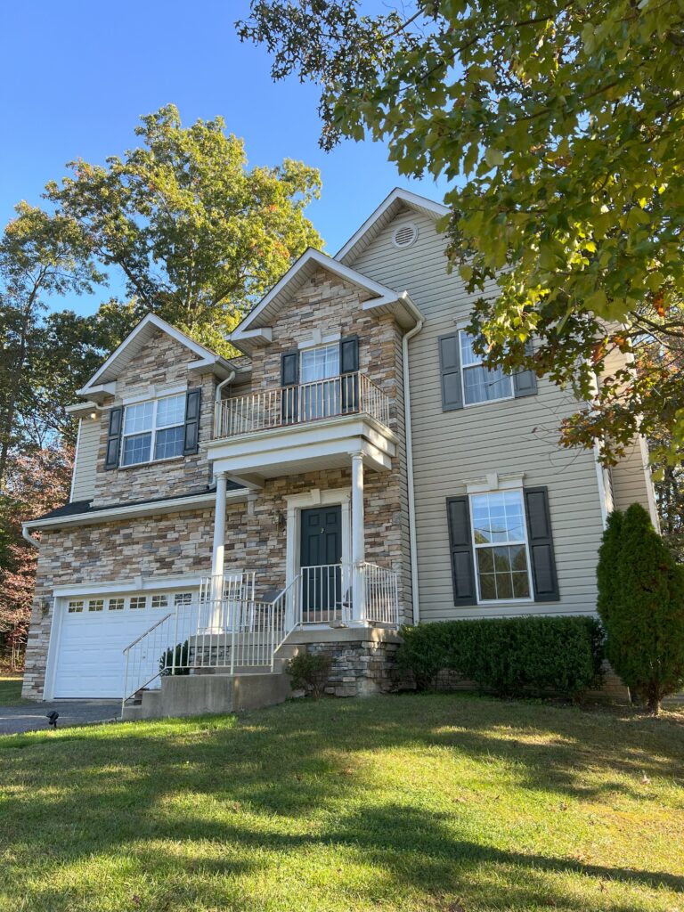 A large two story single family home with a garage located near Severna Park. Permeant supportive housing provides clients with long term support and stability